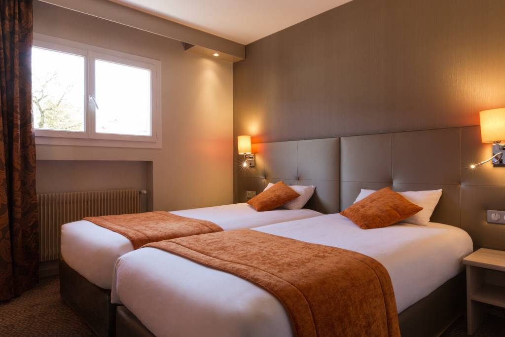 Chambre twin Hôtel Rey St-Julien-en-Genevois