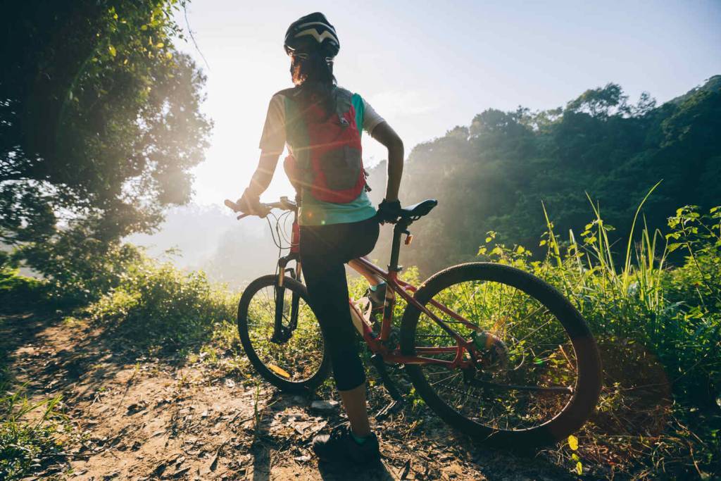 Accueil vélo entre Annecy et Genève